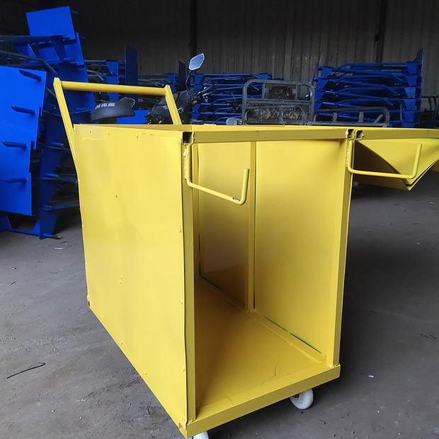 定制焊机小推车车间移动工具多功能收纳架子焊机手推车带灭火器槽