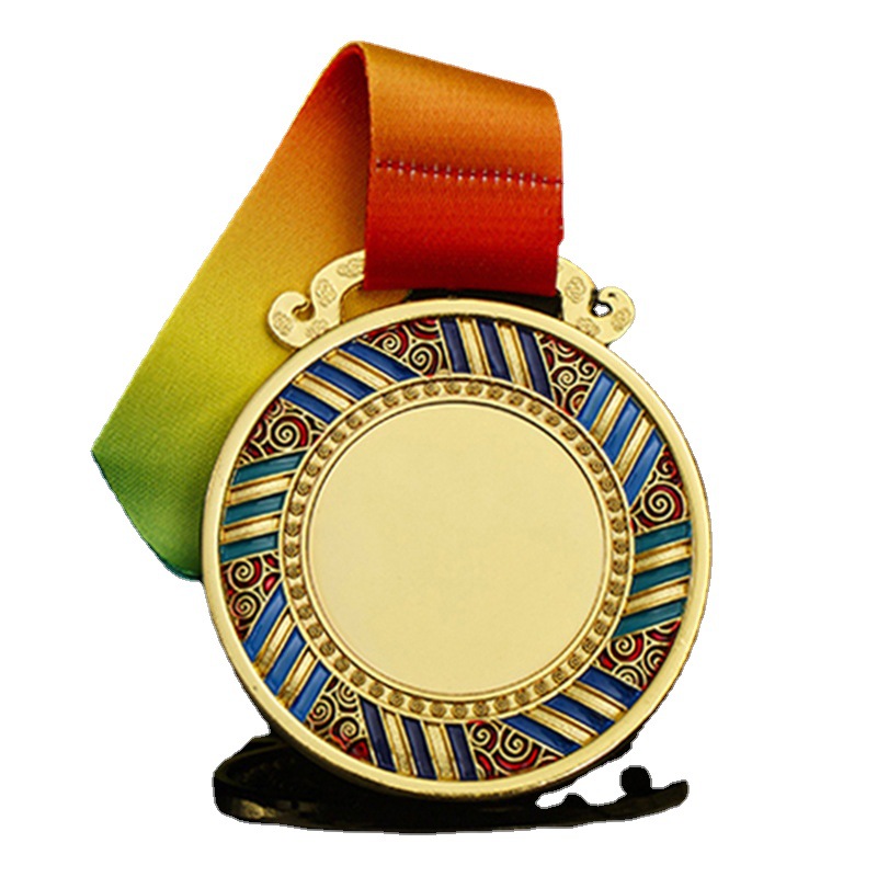 Factory Direct Supply Sports Event Honor Medal Paint Metal Listing Creative Hollow Medal Spot Supply