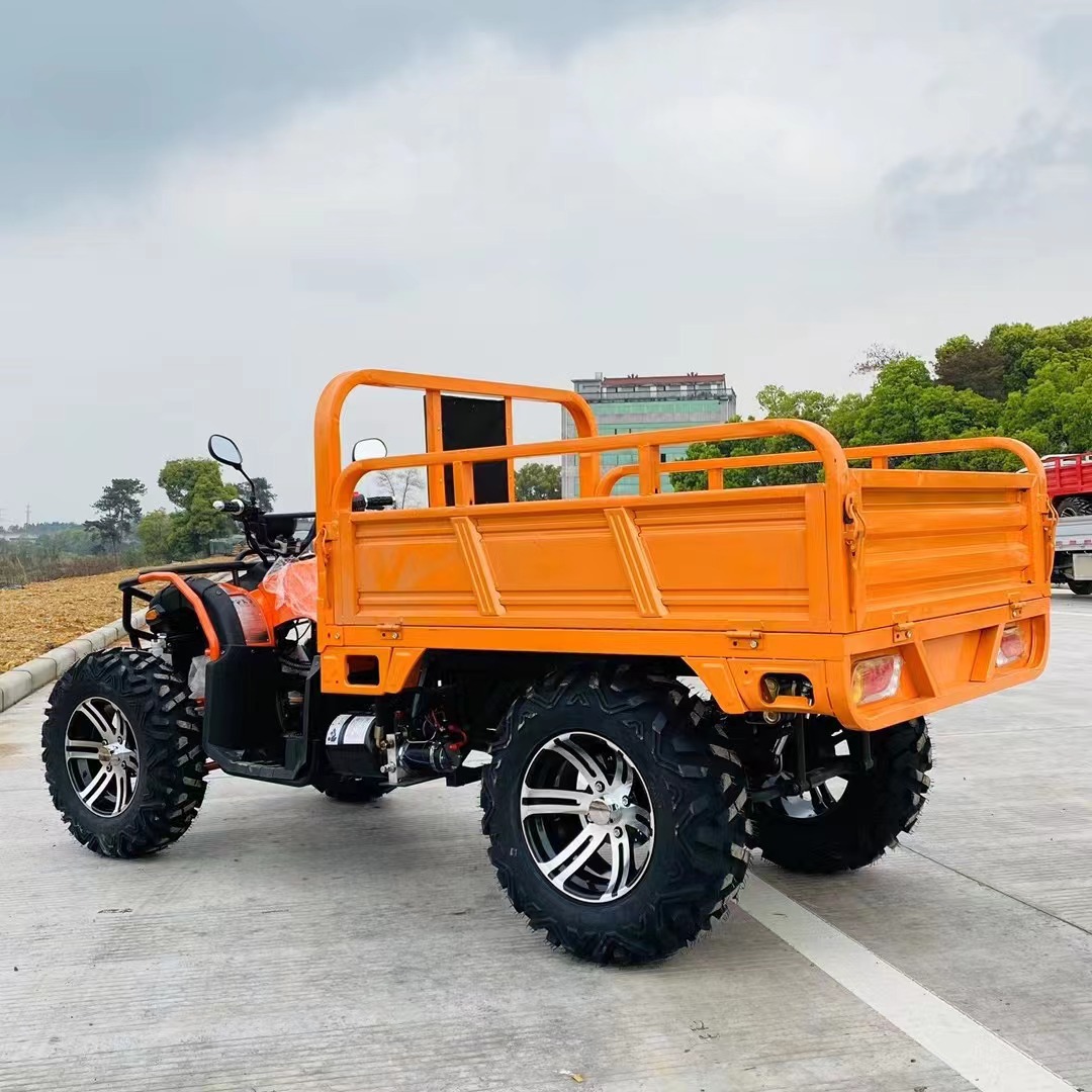 四驱带斗四轮沙滩车 全时四驱车 250四轮越野带斗沙滩车