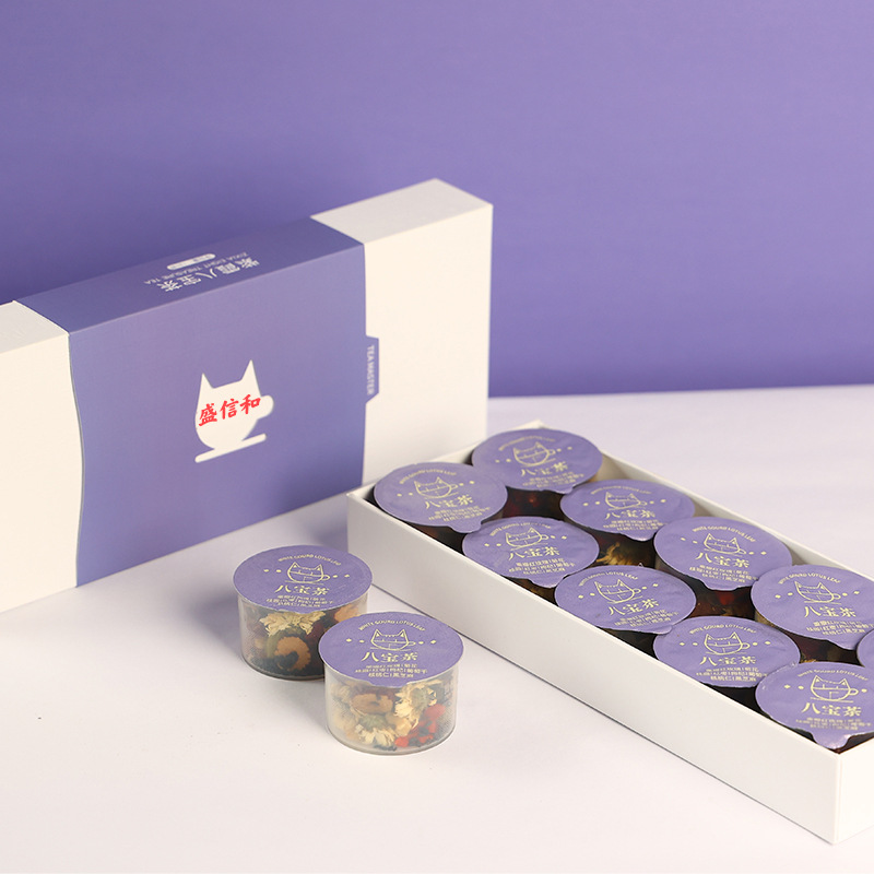 源头厂家小罐茶130/g 八宝茶支持批发零售网红小罐茶 商用礼品