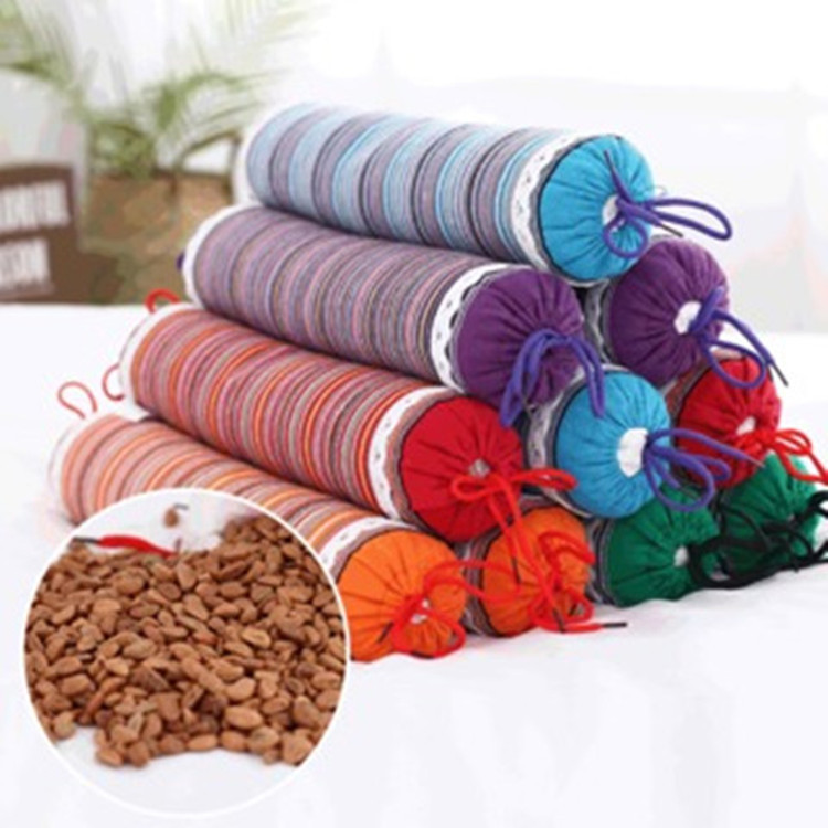 批发山楂籽枕头 颈椎修复护颈老粗布枕头 时尚宫廷枕现货厂家直销