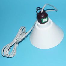 家用灯罩e27螺口灯头罩节能电灯泡吊悬挂式灯座线带开关插头线