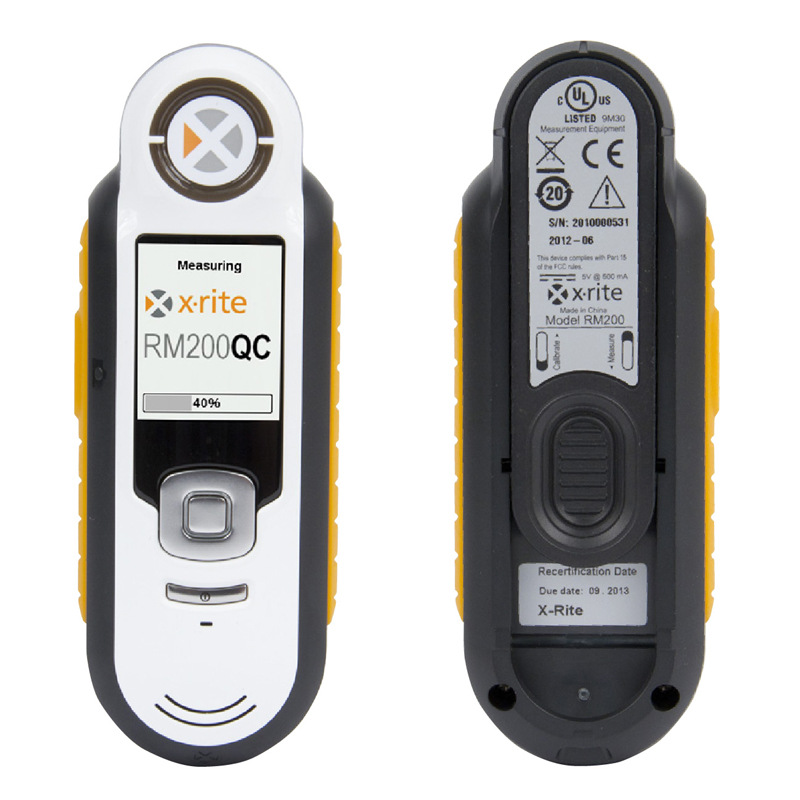 xrite美国爱色丽rm200qc色差仪便携式分光测色仪成像分辨测试仪器