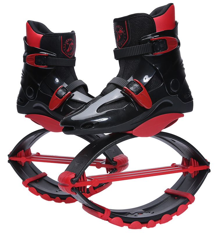 成人健身太空鞋跳跳鞋弹簧鞋跑步轮滑高跷鞋弹跳鞋儿童青年弹力鞋