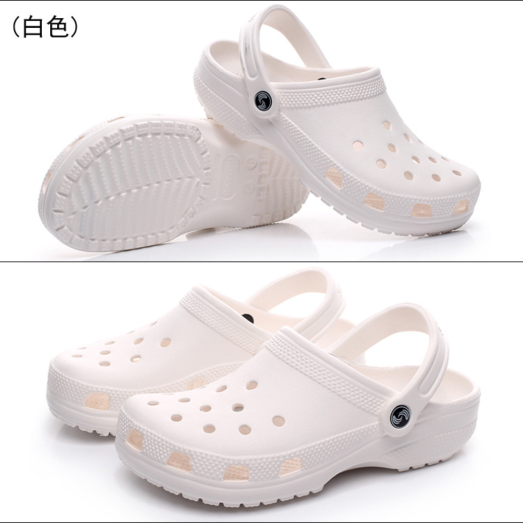 Summer Hollow out Shoes Female Stars Style Couple Men's Classic Plaid Beach Shoes Non-Slip Casual Large Size Sandal Slippers