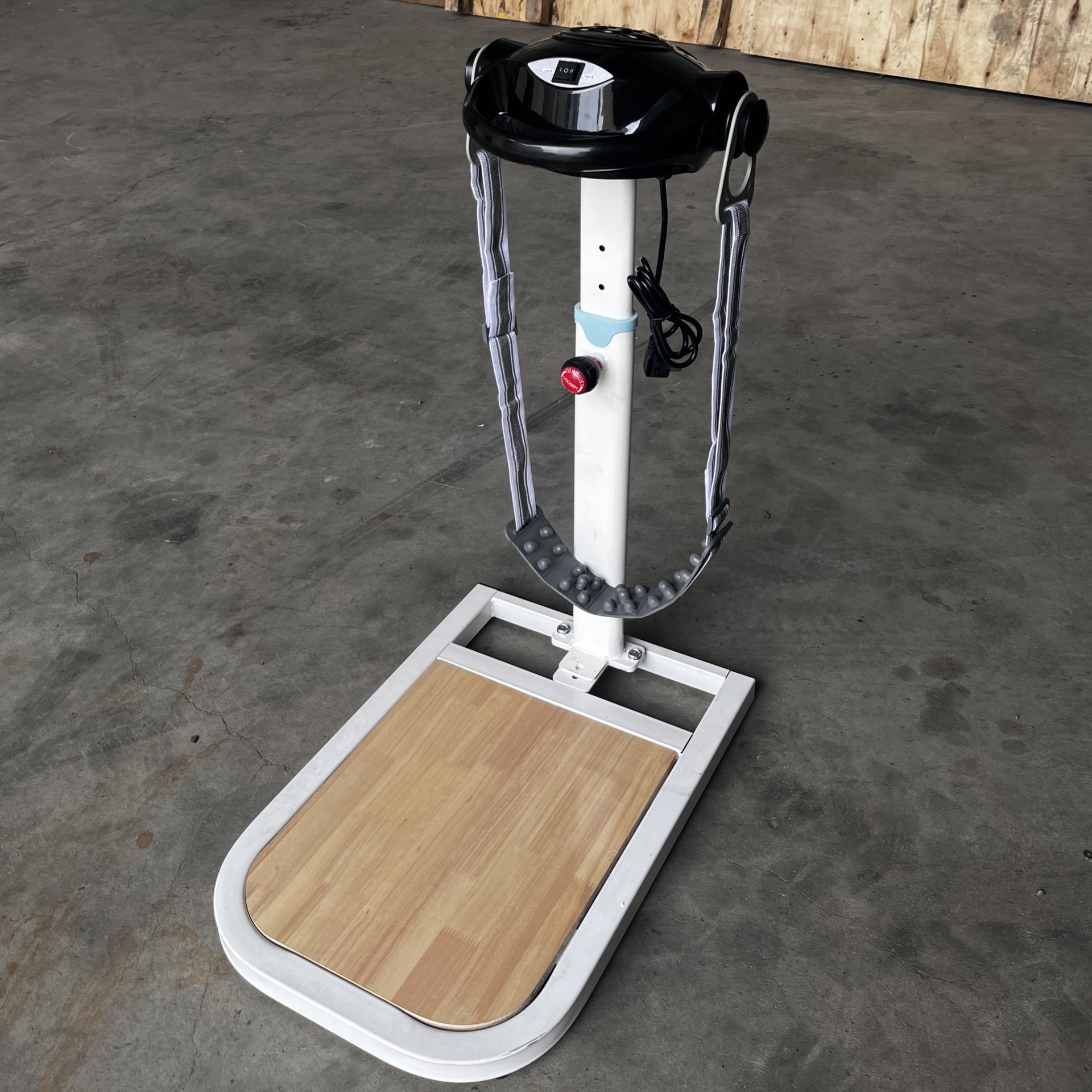 厂家直销震动按摩腰部放松器 多功能康复机腰部瘦身康复训练器材