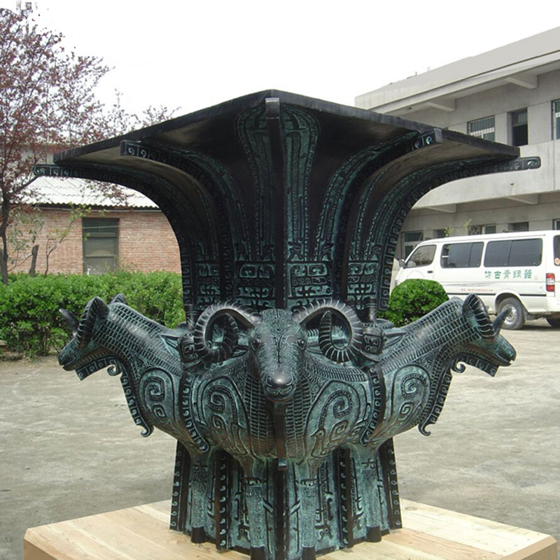 原大四羊方尊 开业礼品乔迁礼品上市礼品 家居礼品 d气乔迁礼品