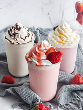 Super草莓奶昔粉1kg 速溶果味奶昔刨冰沙冰 奶茶店原料