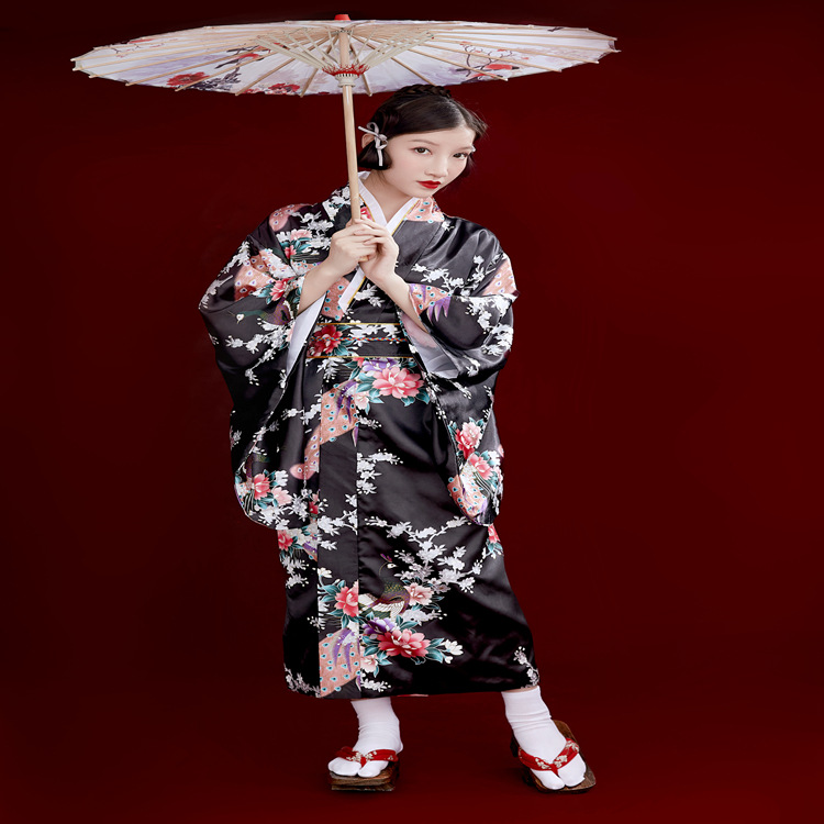 0成交0件日本传统和服神明少女日系写真拍照连衣裙角色扮演cosplay