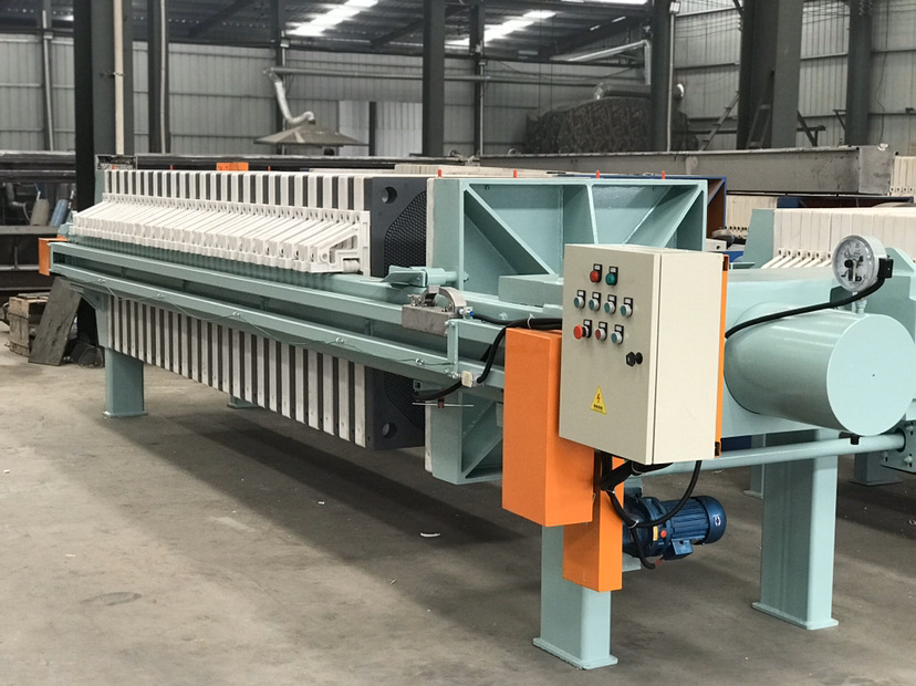 自动翻板压滤机洗沙场泥浆污水处理机程控全自动压滤机