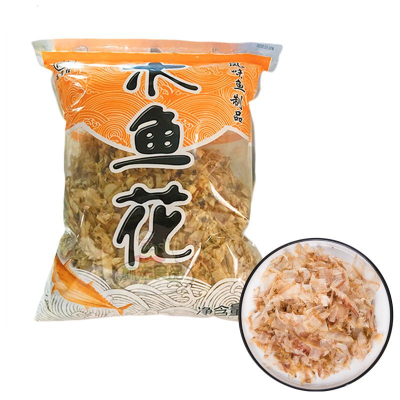 海宜程花字牌木鱼花 400g 柴鱼片鲣鱼片 章鱼小丸子材料 一包包邮