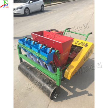 手推式小型大蒜播种机 锥形螺旋蒜头栽蒜机 农用汽油大蒜种植机