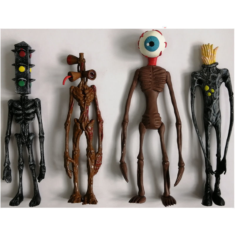 20cm大号警笛头玩具汽笛人周边怪物收容所基金会手办模型摆件公仔