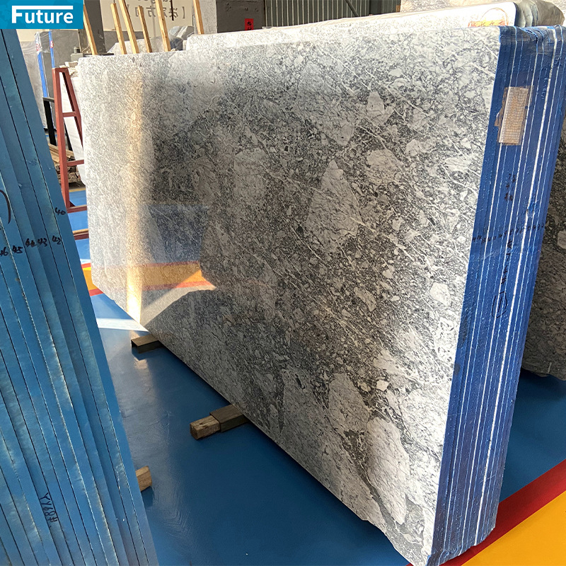 卡拉拉灰大理石灰色别墅楼梯地板吧台酒店轻奢过门石飘窗线条台面