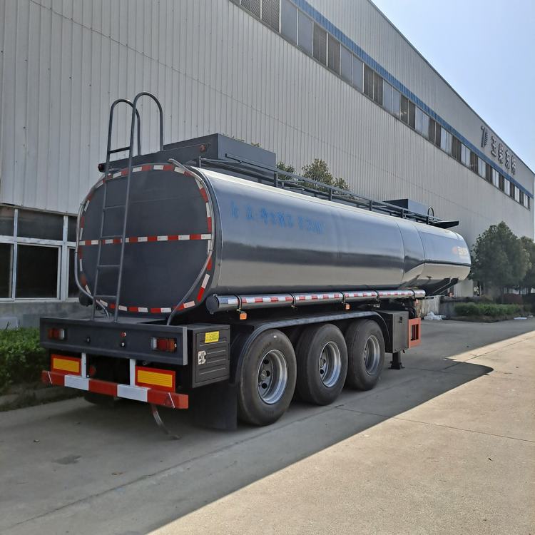 31吨三氯化铁运输半挂槽车硫酸亚铁槽罐车