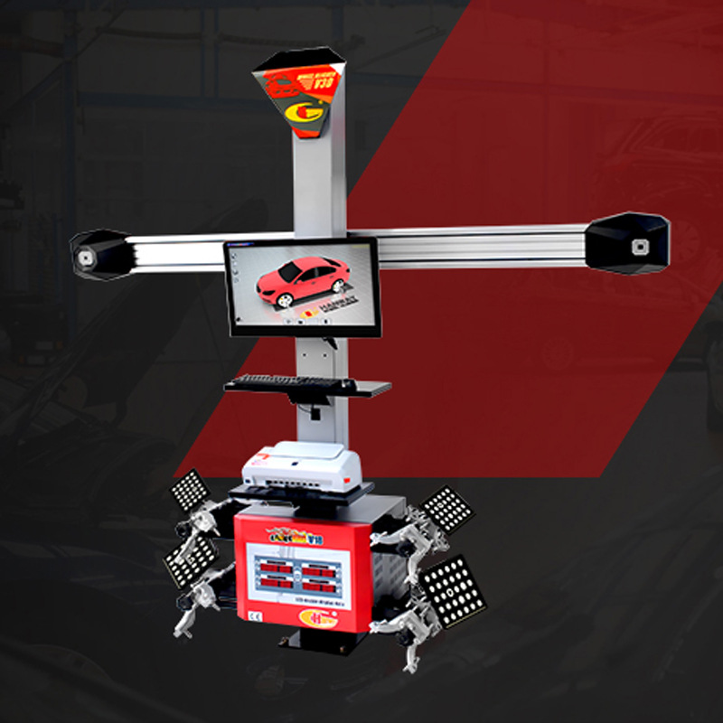 汽车3d四轮定位仪hwa-v28轮胎定位测量-阿里巴巴