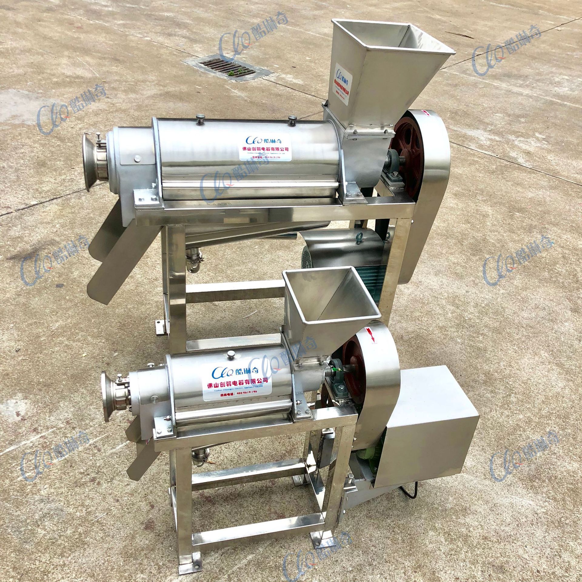 眉山西柚粒肉榨汁机压榨机工业大型果蔬挤压脱水机葡萄螺旋榨汁机