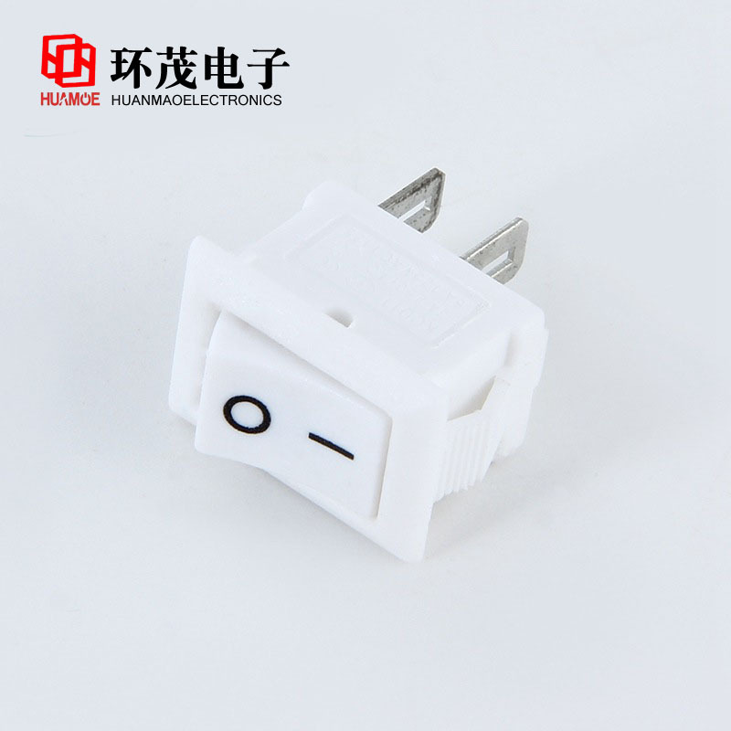 kcd1全白插电智能插座 电源小型按钮 夜灯小灯泡diy开关 手工开关