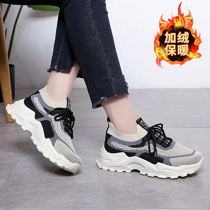 Spring 2023 Summer New Women's Shoes Dad Shoes Tide Shoes Student Sneakers Casual Shoes Factory Wholesale One Piece Dropshipping