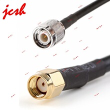 RP-SMA-J内螺内孔反接转TNC-J公头RG58 50-3射频RF连接线