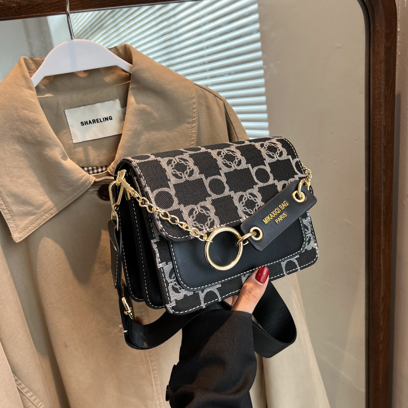 This Year's Popular Bag for Women 2022 New Fashion Best-Seller Broadband Crossbody Bag All-Match Ins Shoulder Small Square Bag for Women