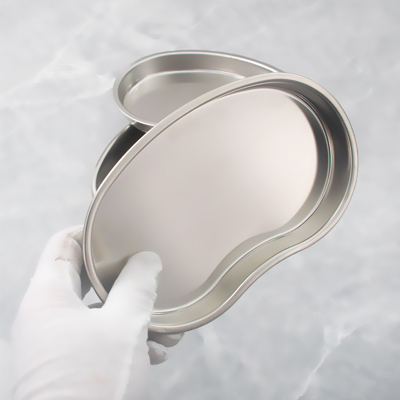 不锈钢弯盘腰子盘 消毒盘托盘肾形盘手术盘防碘伏大中小号-阿里巴巴