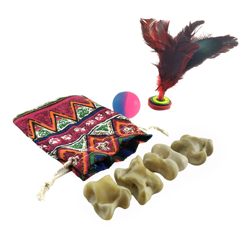 羊嘎拉哈 羊拐骨 髀石嘎啦哈旮旯哈羊骨头子儿传统怀旧玩具