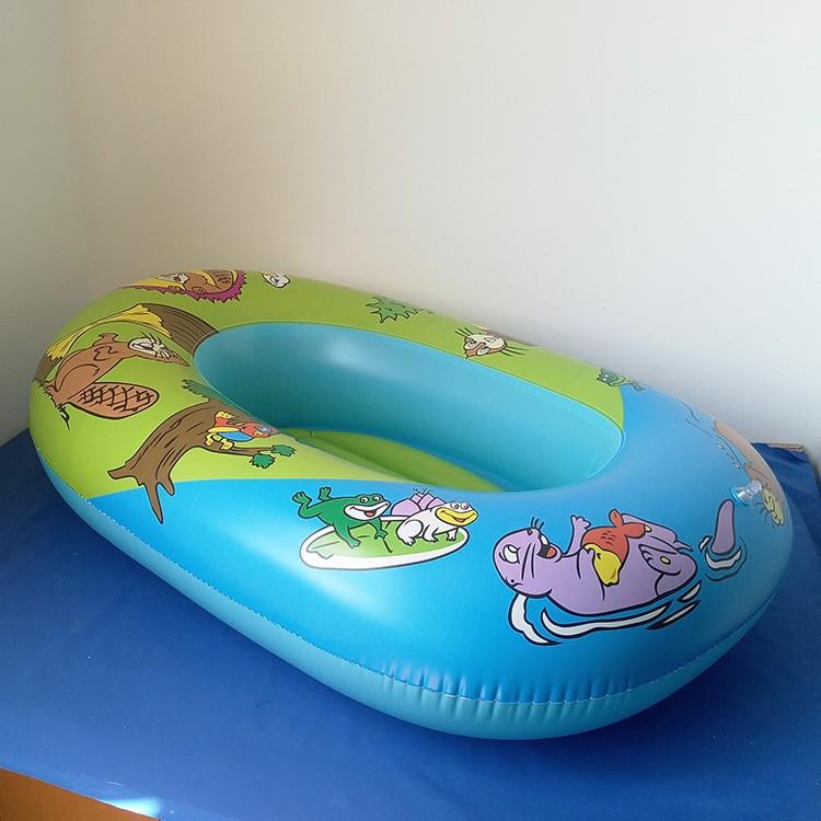 厂家现货直销 儿童卡通充气船 水上游泳玩具做批发充气皮艇