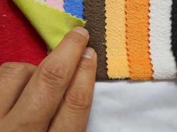 单面珍珠绒 北极绒喷花 超细喷珠绒布 羊绒服装毛绒玩具绒布面料