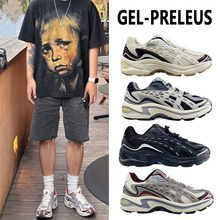 新款GEL-PRELEUS亚瑟男鞋士复古跑鞋缓震耐磨情侣运动运动老爹鞋
