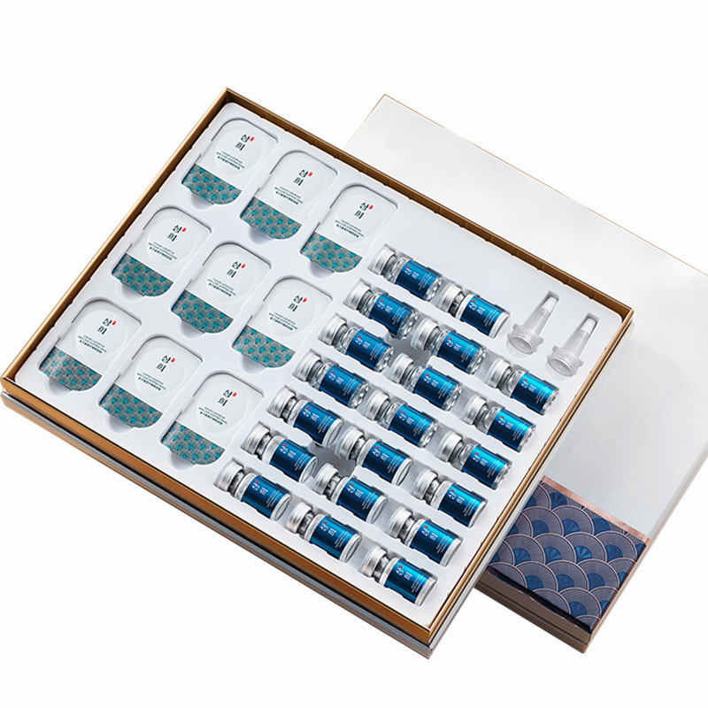 佰珍堂寡肽冻干粉套盒 补水保湿收缩毛孔修护肤羊胎素冻干粉 批发