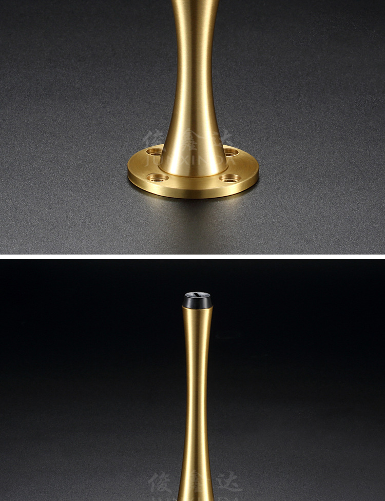 铜脚可调节黄铜纯铜电视柜茶几床头柜桌子椅子新中式家具美式北欧