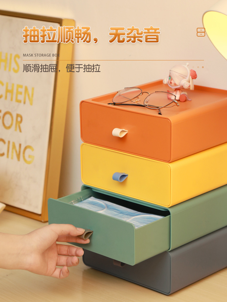 Storage Box Household Large Capacity Hallway Storage Clip Artifact Temporary Storage Protection Box Japanese Box 0750