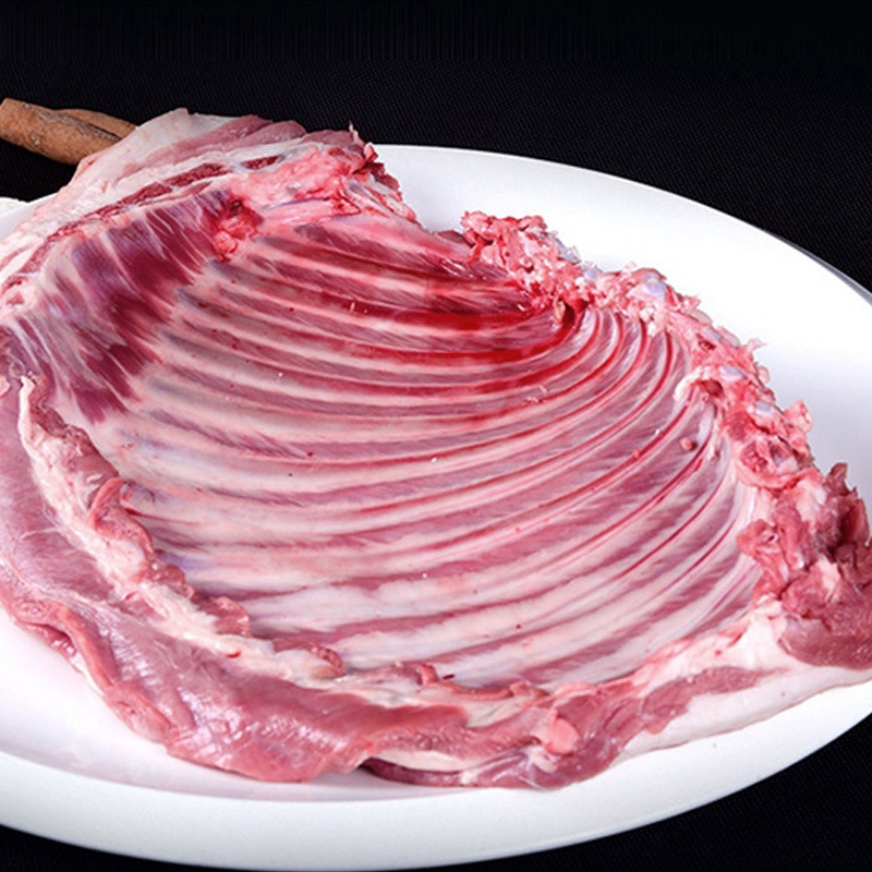 羔羊肉排冷冻生羊排肋排酒店餐馆火锅烧烤羊肉排整箱
