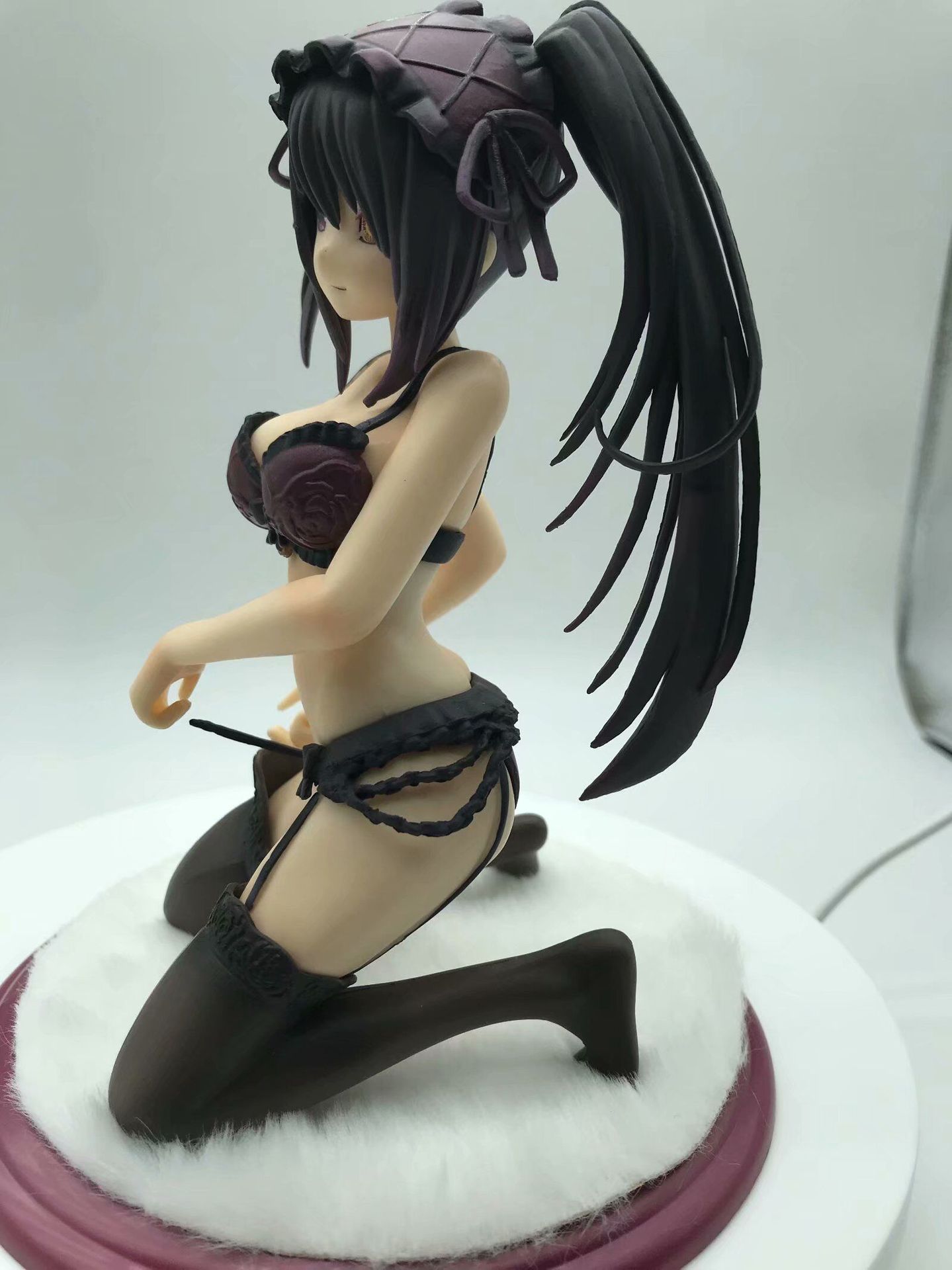 约会大作战 wave 内衣 时崎 狂三 4代 跪姿 泳装 手办 摆件 模型