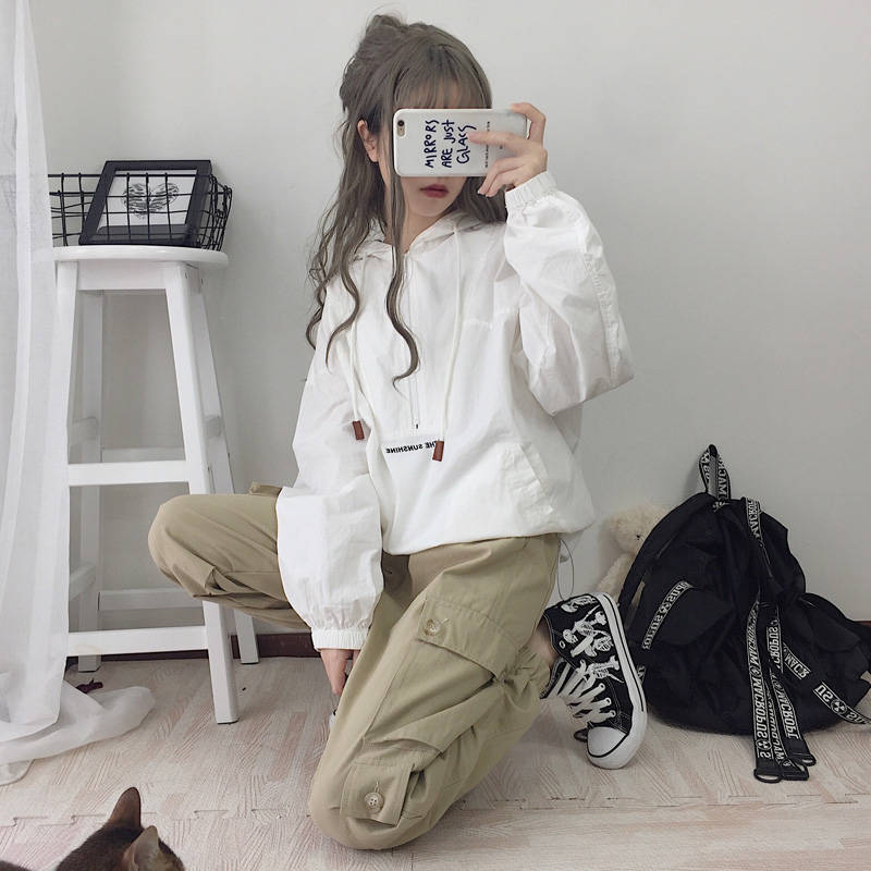 加绒宽松韩版运动服套装13初中14学生15少女孩16岁17秋时尚两件套