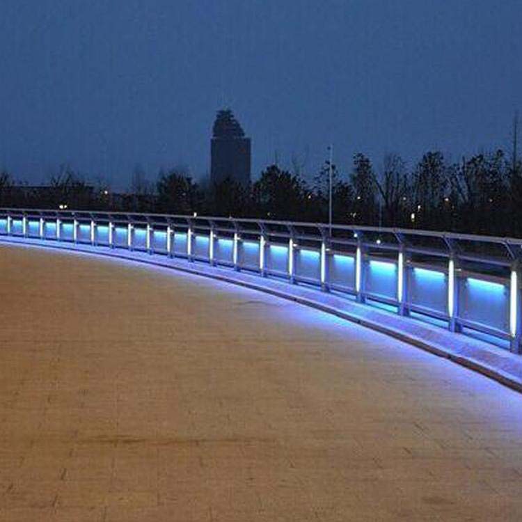 led灯光装饰桥梁护栏 景观led桥梁市政灯光防护栏 创辉 上门这装