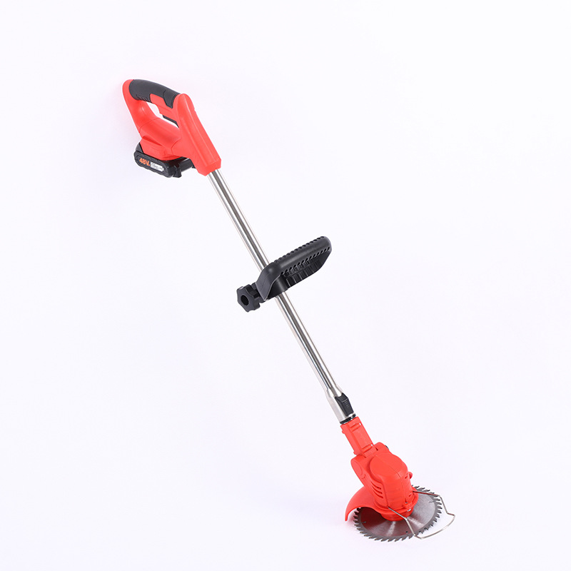 手持锂电割草机多功能家用小型打草机户外便携草坪修剪机批发