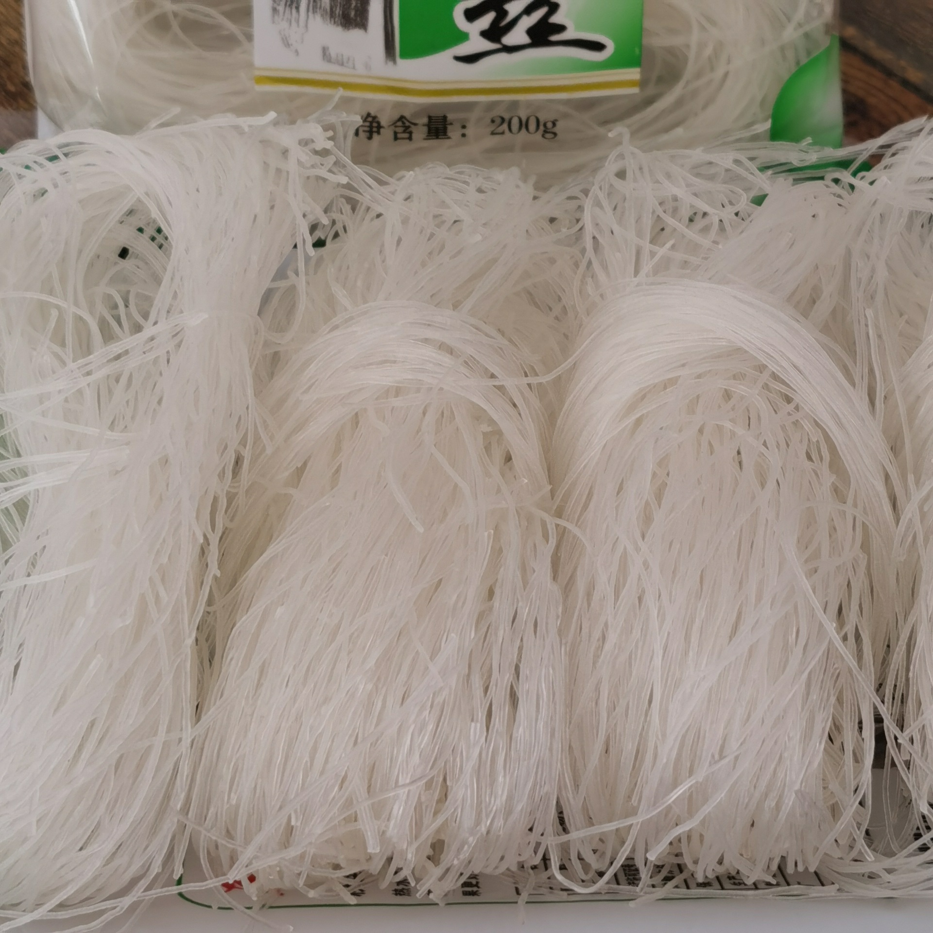 厂家直供 铁棍山药粉条200g 红薯粉条细粉老浆龙口粉丝粉条