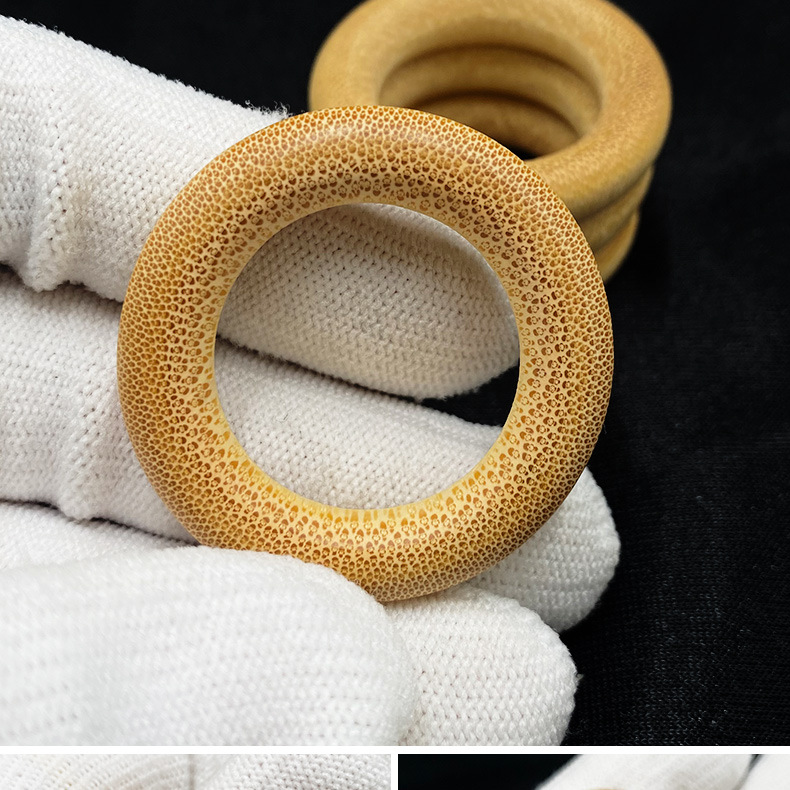 [玉节升]竹制工艺品竹环配饰文玩男女款玉竹竹圈竹环竹子配件