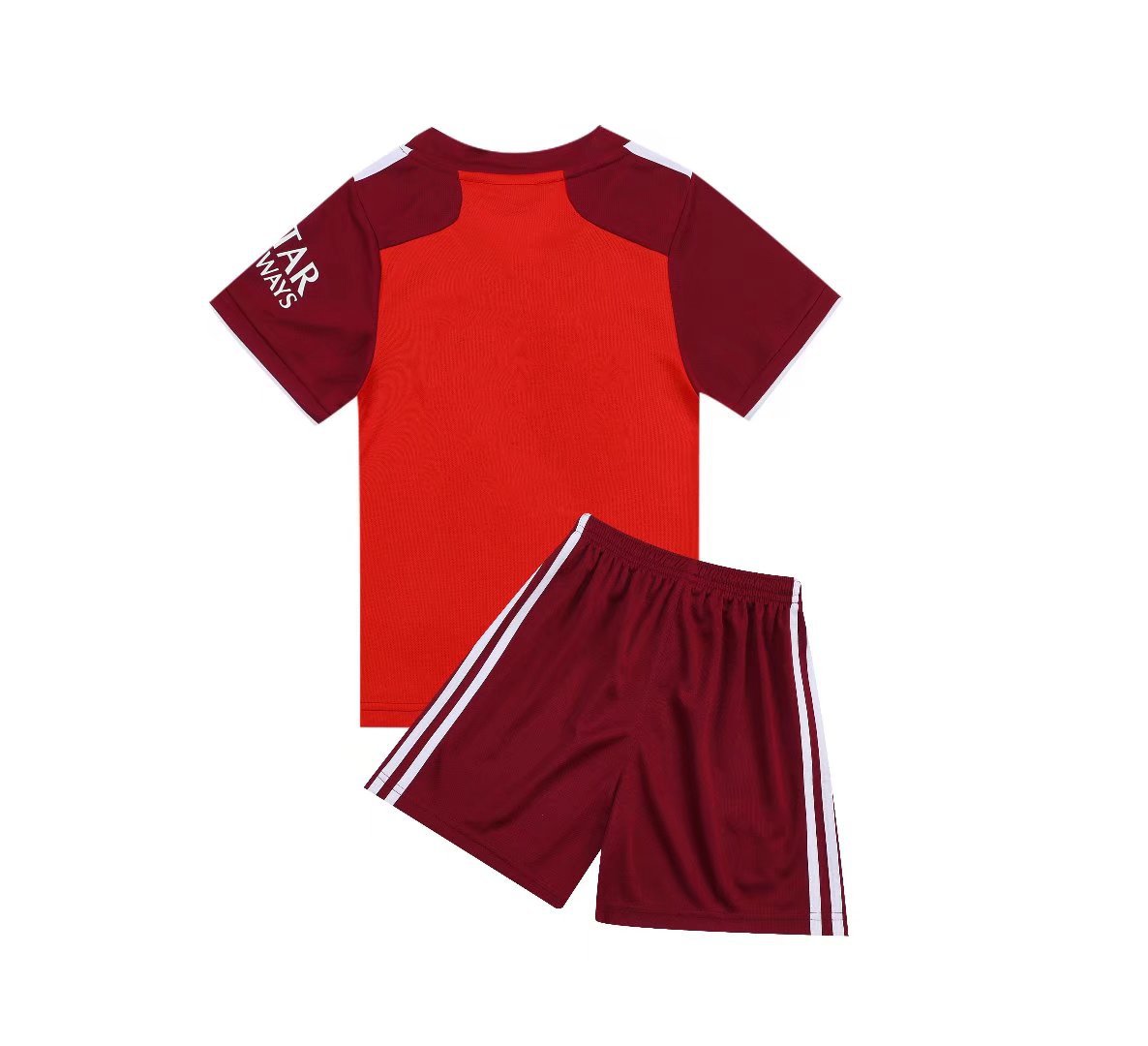 22br主场红色25号足球服套装男幼儿园表演服童装14码-30码-阿里巴巴