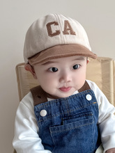 宝宝帽子秋冬季可爱超萌婴儿童鸭舌帽软檐遮阳韩国潮男童个性1岁2