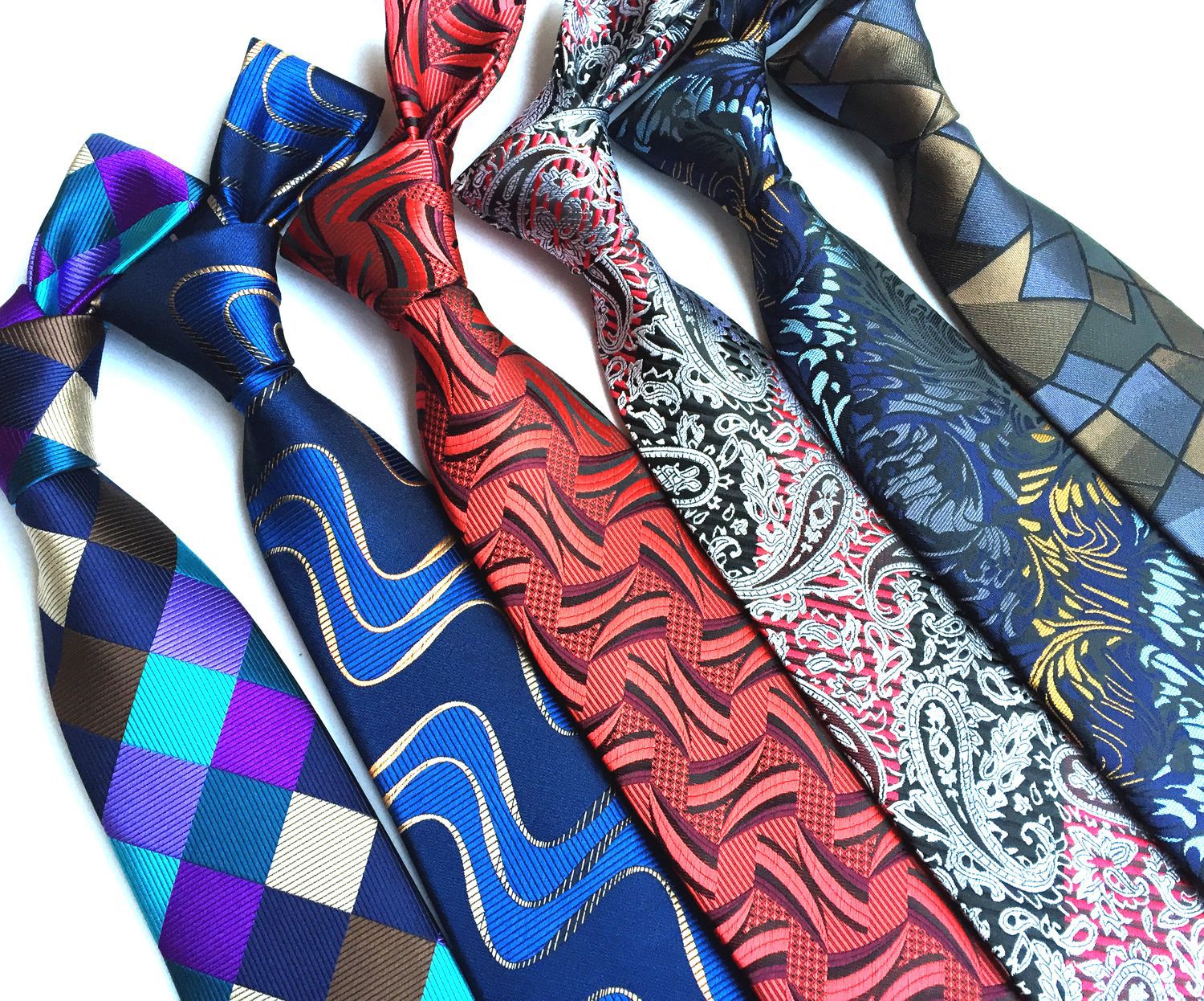 正装领带男款韩版休闲8cm宴会款条纹彩色职业领带全棉学生礼盒装