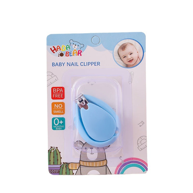 Spot Wholesale English Suction Card Baby Nail Clippers Safety Baby Nail Clippers Baby Shell Nail Clippers