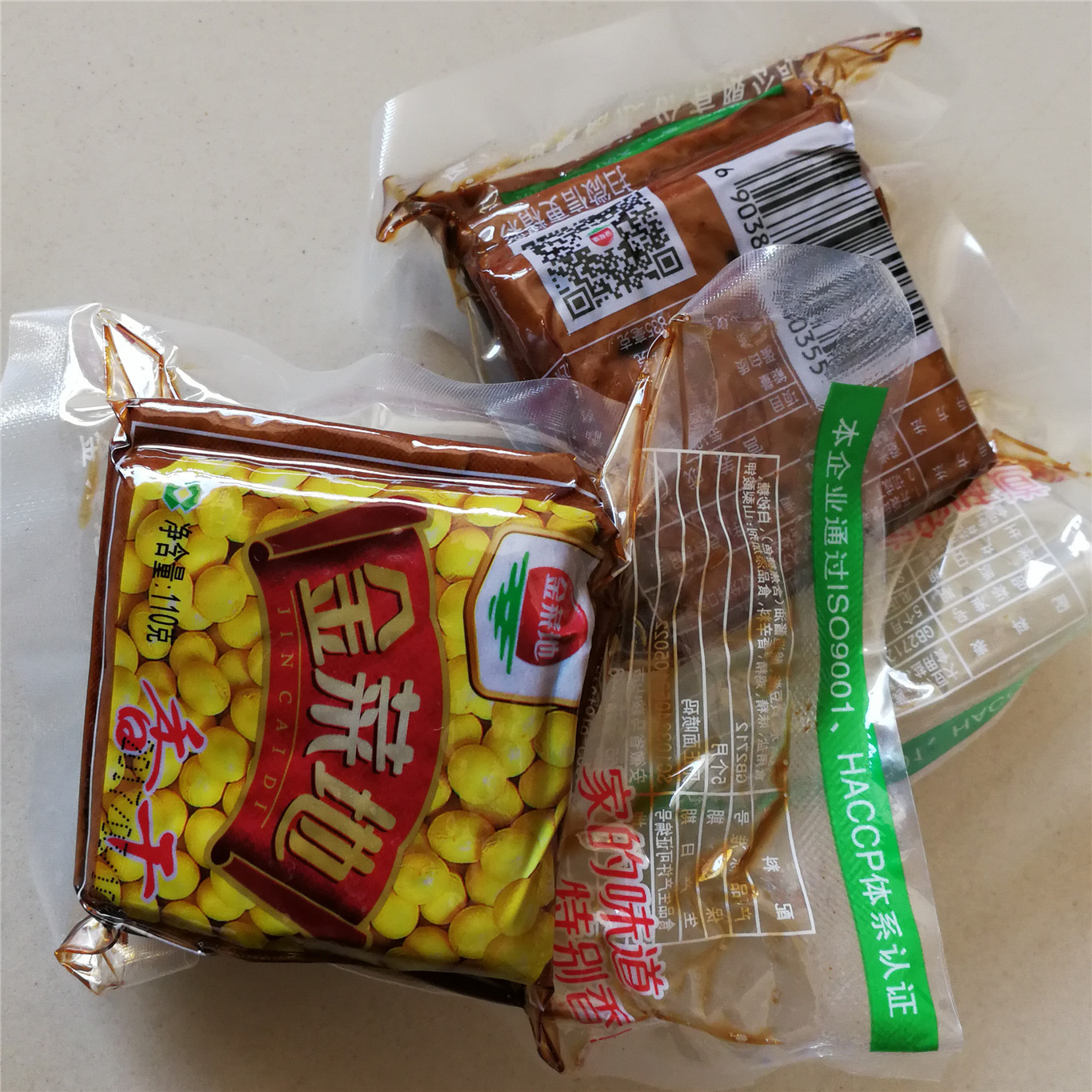 金菜地110 香干5片/袋软香干茶干安徽马鞍山特产豆腐干满包邮