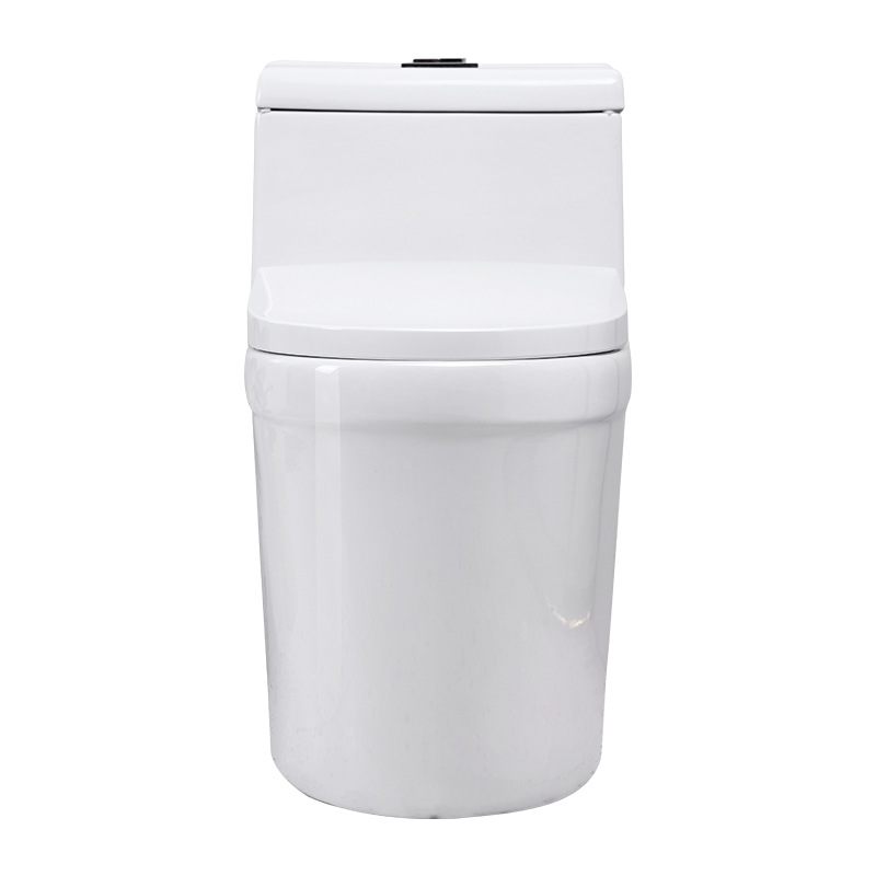 s228家用虹吸节水静音连体直冲式小户型大口径防臭坐便器陶瓷工程