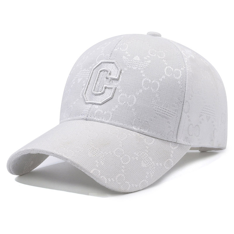 Baseball Cap Men's and Women's Curved Brim Hat Men's Couple's Korean-Style Sports Hard Top Peak Cap All-Match Face-Showing Small Hat