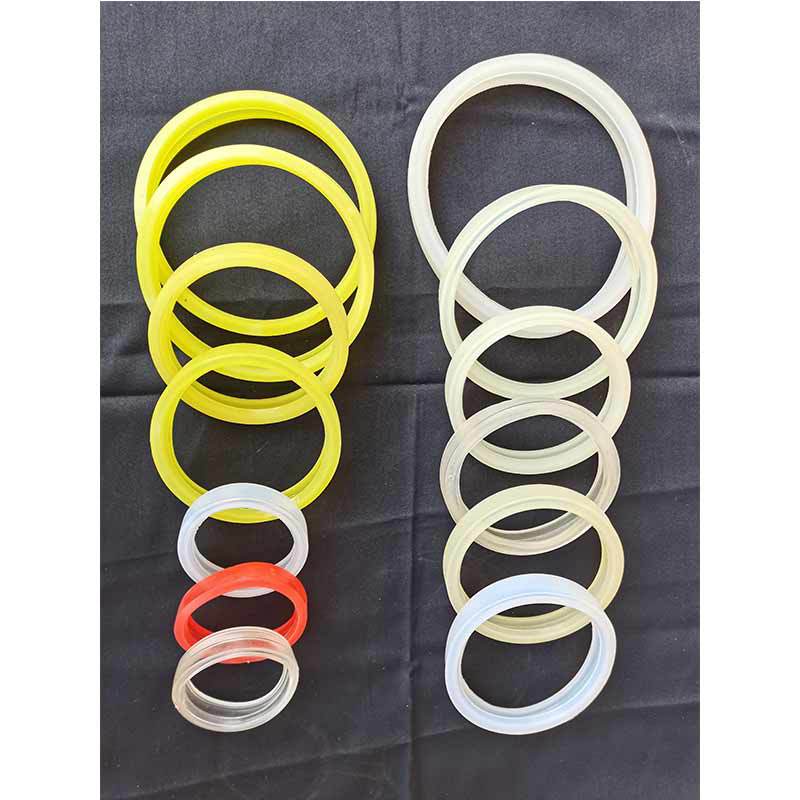 厂家直销混凝土泵管胶圈橡胶聚氨酯密封胶圈低压125泵车专用胶圈