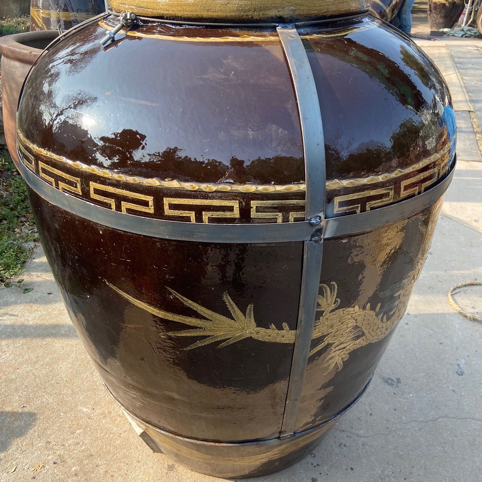 烧鸡炉缸 瓦缸烧烤缸 烧烤吊炉商用 烤缸 烧烤大缸 瓦缸烧烤炉批