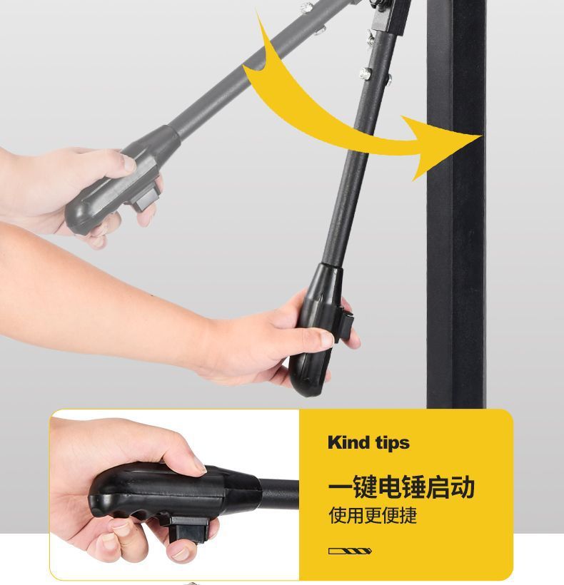 打孔升降架打眼神器打洞万能电锤支架子冲击钻升降伸缩杆吊顶植筋